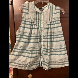 Anthropologie babydoll shirt